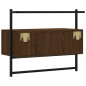 vidaXL TV-Wandschrank Braun Eiche 60,5x30x51 cm Holzwerkstoff vidaXL TV-Wandschrank Braun Eiche 60,5x30x51 cm Holzwerkstoff