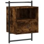 vidaXL Wand-Nachttisch Räuchereiche 40x30x61 cm Holzwerkstoff vidaXL Wand-Nachttisch Räuchereiche 40x30x61 cm Holzwerkstoff