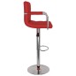 vidaXL Barhocker 2 Stk. Weinrot Kunstleder vidaXL Barhocker 2 Stk. Weinrot Kunstleder