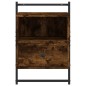 vidaXL Wand-Nachttisch Räuchereiche 40x30x61 cm Holzwerkstoff vidaXL Wand-Nachttisch Räuchereiche 40x30x61 cm Holzwerkstoff
