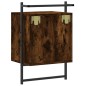 vidaXL Wand-Nachttisch Räuchereiche 40x30x61 cm Holzwerkstoff vidaXL Wand-Nachttisch Räuchereiche 40x30x61 cm Holzwerkstoff
