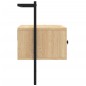 vidaXL TV-Wandschrank Sonoma-Eiche 60,5x30x51 cm Holzwerkstoff vidaXL TV-Wandschrank Sonoma-Eiche 60,5x30x51 cm Holzwerkstoff