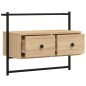 vidaXL TV-Wandschrank Sonoma-Eiche 60,5x30x51 cm Holzwerkstoff vidaXL TV-Wandschrank Sonoma-Eiche 60,5x30x51 cm Holzwerkstoff