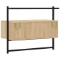 vidaXL TV-Wandschrank Sonoma-Eiche 60,5x30x51 cm Holzwerkstoff vidaXL TV-Wandschrank Sonoma-Eiche 60,5x30x51 cm Holzwerkstoff