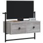 vidaXL TV-Wandschrank Grau Sonoma 60,5x30x51 cm Holzwerkstoff vidaXL TV-Wandschrank Grau Sonoma 60,5x30x51 cm Holzwerkstoff