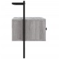 vidaXL TV-Wandschrank Grau Sonoma 60,5x30x51 cm Holzwerkstoff vidaXL TV-Wandschrank Grau Sonoma 60,5x30x51 cm Holzwerkstoff