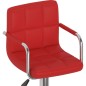 vidaXL Barhocker 2 Stk. Weinrot Kunstleder vidaXL Barhocker 2 Stk. Weinrot Kunstleder