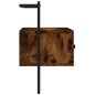 vidaXL TV-Wandschrank Räuchereiche 60,5x30x51 cm Holzwerkstoff vidaXL TV-Wandschrank Räuchereiche 60,5x30x51 cm Holzwerkstoff