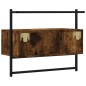 vidaXL TV-Wandschrank Räuchereiche 60,5x30x51 cm Holzwerkstoff vidaXL TV-Wandschrank Räuchereiche 60,5x30x51 cm Holzwerkstoff