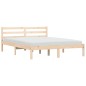 vidaXL Massivholzbett 135x190 cm Kiefer 4FT6 Double vidaXL Massivholzbett 135x190 cm Kiefer 4FT6 Double