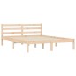 vidaXL Massivholzbett 135x190 cm Kiefer 4FT6 Double vidaXL Massivholzbett 135x190 cm Kiefer 4FT6 Double