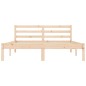 vidaXL Massivholzbett 135x190 cm Kiefer 4FT6 Double vidaXL Massivholzbett 135x190 cm Kiefer 4FT6 Double