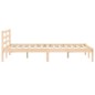 vidaXL Massivholzbett 135x190 cm Kiefer 4FT6 Double vidaXL Massivholzbett 135x190 cm Kiefer 4FT6 Double