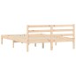 vidaXL Massivholzbett 135x190 cm Kiefer 4FT6 Double vidaXL Massivholzbett 135x190 cm Kiefer 4FT6 Double