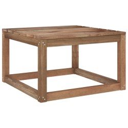 vidaXL Garten-Palettentische 2 Stk. 60x60x36,5 cm Kiefernholz