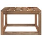 vidaXL Garten-Palettentische 2 Stk. 60x60x36,5 cm Kiefernholz vidaXL Garten-Palettentische 2 Stk. 60x60x36,5 cm Kiefernholz