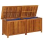 vidaXL Garten-Aufbewahrungsbox 150x50x58 cm Massivholz Akazie vidaXL Garten-Aufbewahrungsbox 150x50x58 cm Massivholz Akazie