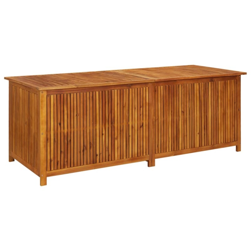 vidaXL Garten-Aufbewahrungsbox 200x80x75 cm Massivholz Akazie vidaXL Garten-Aufbewahrungsbox 200x80x75 cm Massivholz Akazie