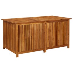 vidaXL Garten-Aufbewahrungsbox 150x80x75 cm Massivholz Akazie