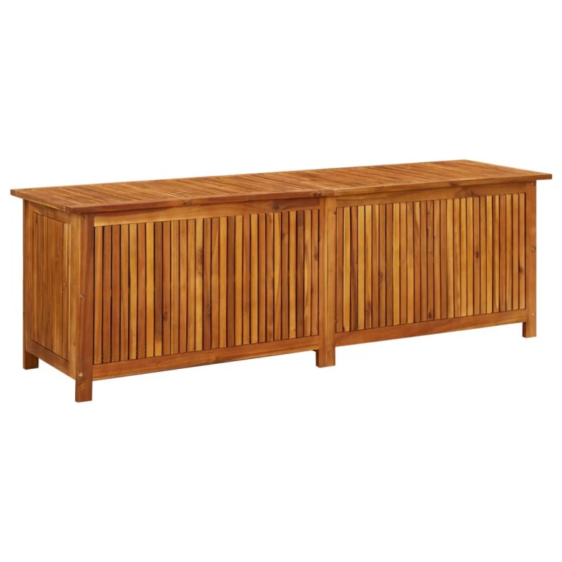 vidaXL Garten-Aufbewahrungsbox 175x50x58 cm Massivholz Akazie vidaXL Garten-Aufbewahrungsbox 175x50x58 cm Massivholz Akazie