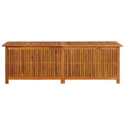 vidaXL Garten-Aufbewahrungsbox 175x50x58 cm Massivholz Akazie