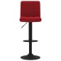 Barhocker 2 Stk. Weinrot Samt Barhocker 2 Stk. Weinrot Samt
