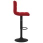 Barhocker 2 Stk. Weinrot Samt Barhocker 2 Stk. Weinrot Samt
