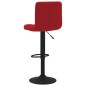 Barhocker 2 Stk. Weinrot Samt Barhocker 2 Stk. Weinrot Samt