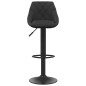 Barhocker 2 Stk. Schwarz Samt Barhocker 2 Stk. Schwarz Samt