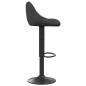 Barhocker 2 Stk. Schwarz Samt Barhocker 2 Stk. Schwarz Samt