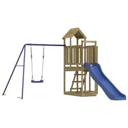 vidaXL Spielturm Imprägniertes Kiefernholz