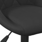 Barhocker 2 Stk. Schwarz Samt Barhocker 2 Stk. Schwarz Samt