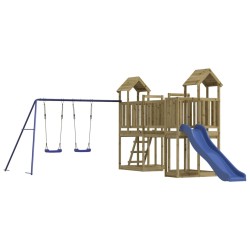 vidaXL Spielturm Imprägniertes Kiefernholz