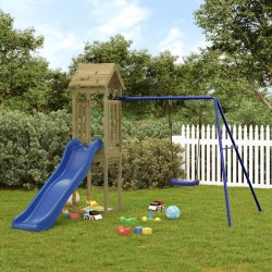 vidaXL Spielturm Imprägniertes Kiefernholz