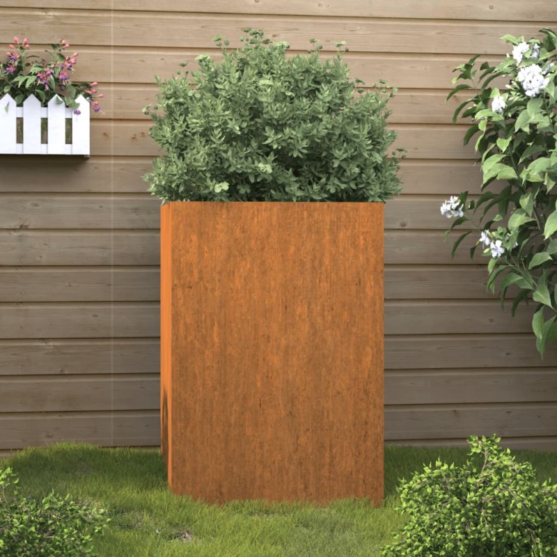 vidaXL Pflanzkübel 52x48x75 cm Cortenstahl vidaXL Pflanzkübel 52x48x75 cm Cortenstahl