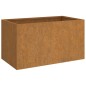 vidaXL Pflanzkübel 62x40x39 cm Cortenstahl vidaXL Pflanzkübel 62x40x39 cm Cortenstahl