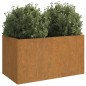 vidaXL Pflanzkübel 62x40x39 cm Cortenstahl vidaXL Pflanzkübel 62x40x39 cm Cortenstahl