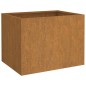 vidaXL Pflanzkübel 62x47x46 cm Cortenstahl vidaXL Pflanzkübel 62x47x46 cm Cortenstahl