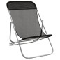 vidaXL Strandstühle 2 Stk. Textilene & Pulverbeschichteter Stahl vidaXL Strandstühle 2 Stk. Textilene & Pulverbeschichteter Stahl