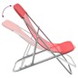 vidaXL Strandstühle 2 Stk. Rot Textilene & Pulverbeschichteter Stahl vidaXL Strandstühle 2 Stk. Rot Textilene & Pulverbeschichteter Stahl
