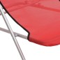 vidaXL Strandstühle 2 Stk. Rot Textilene & Pulverbeschichteter Stahl vidaXL Strandstühle 2 Stk. Rot Textilene & Pulverbeschichteter Stahl
