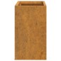 vidaXL Wand-Pflanzkübel 2 Stk. Rostig Cortenstahl 53x10x17 cm vidaXL Wand-Pflanzkübel 2 Stk. Rostig Cortenstahl 53x10x17 cm