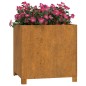 vidaXL Pflanzkübel mit Beinen 2 Stk. Rostig 49x47x50 cm Cortenstahl vidaXL Pflanzkübel mit Beinen 2 Stk. Rostig 49x47x50 cm Cortenstahl