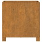 vidaXL Pflanzkübel mit Beinen 2 Stk. Rostig 42x40x43 cm Cortenstahl vidaXL Pflanzkübel mit Beinen 2 Stk. Rostig 42x40x43 cm Cortenstahl