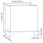 vidaXL Pflanzkübel mit Beinen Rostig 32x30x33 cm Cortenstahl vidaXL Pflanzkübel mit Beinen Rostig 32x30x33 cm Cortenstahl