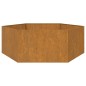 vidaXL Pflanzkübel Rostig 138x120x45 cm Cortenstahl vidaXL Pflanzkübel Rostig 138x120x45 cm Cortenstahl