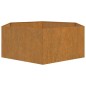 vidaXL Pflanzkübel Rostig 138x120x45 cm Cortenstahl vidaXL Pflanzkübel Rostig 138x120x45 cm Cortenstahl