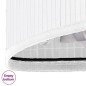 vidaXL Eck-Wäschekorb Bambus Weiß 60 L vidaXL Eck-Wäschekorb Bambus Weiß 60 L