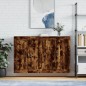 Wandschränke 2 Stk. Räuchereiche Holzwerkstoff Wandschränke 2 Stk. Räuchereiche Holzwerkstoff