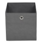 vidaXL Aufbewahrungsboxen 10 Stk. Vliesstoff 28x28x28 cm Grau vidaXL Aufbewahrungsboxen 10 Stk. Vliesstoff 28x28x28 cm Grau